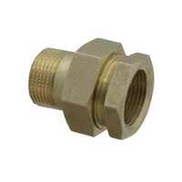 Přímé mosazné šroubení s O-kroužkem 1" Goshe 607.003