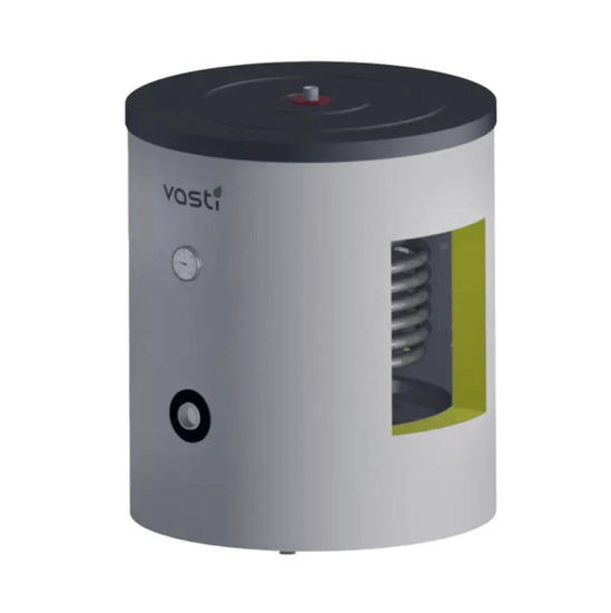 120L teplovodní výměník Vasti s hadem