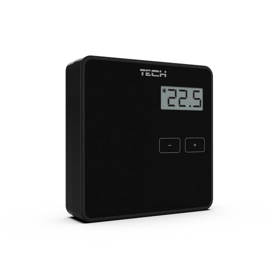 Bezdrátový pokojový ovladač ST-294 v2 černý Tech WG.11.0466