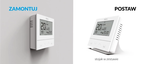 Bezdrátový pokojový ovladač ST-292 v2 černý Tech WG.11.0426
