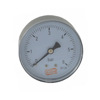 Axiální manometr 63 mm 1/4" 4 bar Goshe 0705.311