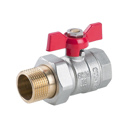 PHA-005 šroubový kulový kohout, klapka 1/2" PN30 s ucpávkou Perfexim 00-005-0150-000