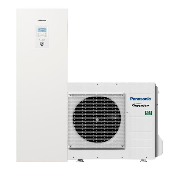Balíček splitového tepelného čerpadla Panasonic All-in-One Aquarea 7 kW KIT-ADC7JE5