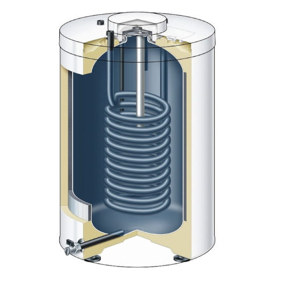 Paket Viessmann Vitodens 050-W B0HA 19 kW jednofunkční plynový kotel + zásobník Vitocell 100 L Z028055