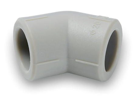 Svařované koleno Fi 32 45 stupňů PP DETAL-MET