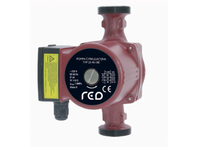 Oběhové čerpadlo pro ústřední topení RED 25-60/180