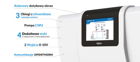 Ovladač pro instalaci Tech I-3 PLUS WG.14.0093