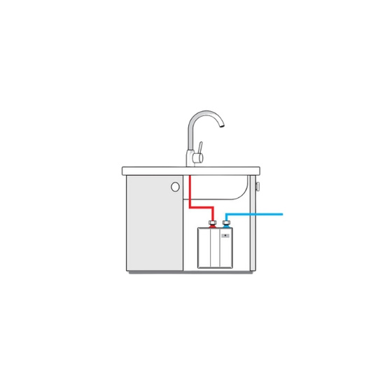 Elektrický průtokový ohřívač vody 5,0 kW Perfect 230 V Wijas PERFECT 5000C