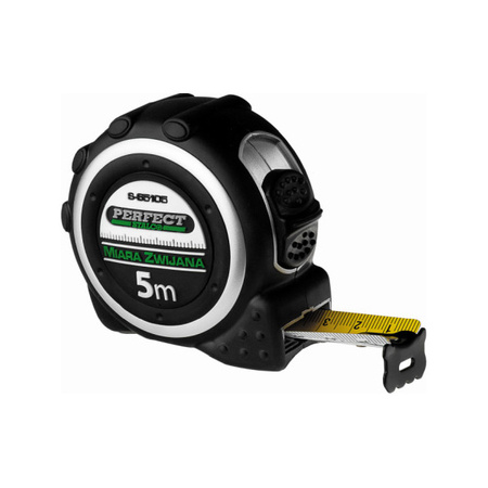 Svinovací páska 8m x 25mm STALCO Perfect S-65108